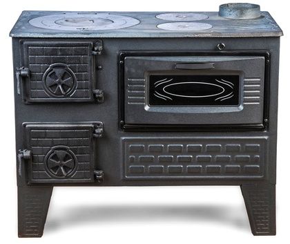 Отопительно-варочная печь МастерПечь ПВ-04 с духовым шкафом, 7,5 кВт в Архангельске