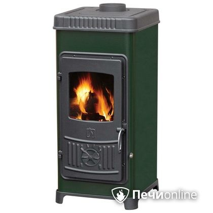 Отопительная печь Plamen Dora 8 N зеленая в Архангельске
