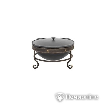 Аксессуары и комплектующие для банных печей Везувий Подставка под казан 12л кованная в Архангельске