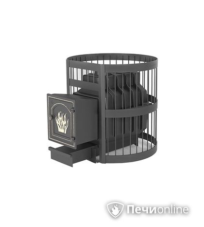 Дровяная печь-каменка Везувий Легенда Ретро Стандарт" 24 (ДТ-4) в Архангельске