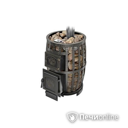 Дровяная печь-каменка Везувий Легенда Русский пар Ковка 24 (271) б/в в Архангельске