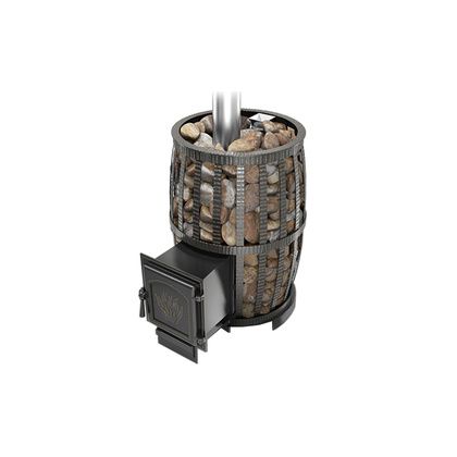 Дровяная печь-каменка Везувий Легенда Русский пар Ковка 24 (271) в Архангельске