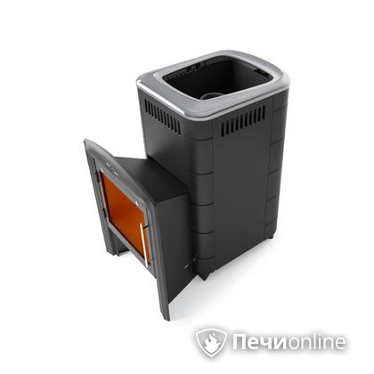 Дровяная печь-каменка TMF Тунгуска Cast Витра антрацит в Архангельске
