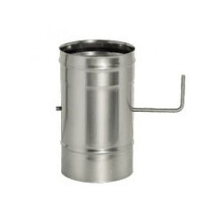  Дымок Задвижка одностенная 0.8 мм ZHR 120 в Архангельске