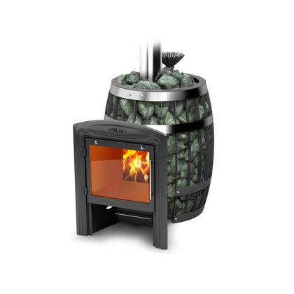 Дровяная банная печь TMF Саяны II Inox Витра ЗК в Архангельске