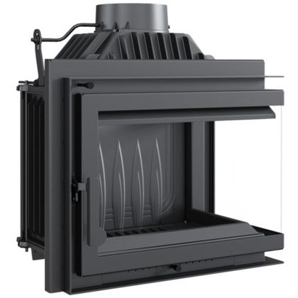 Каминная топка Kratki SIMPLE/M/S/P/BS угловое стекло справа в Архангельске