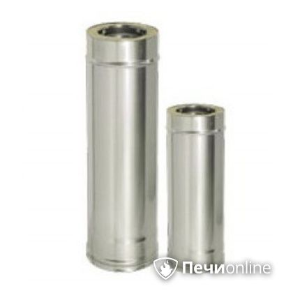 Дымоход Дымок Труба L = 500 мм с изоляцией 0,8 мм. ТFR500 150/230 в Архангельске