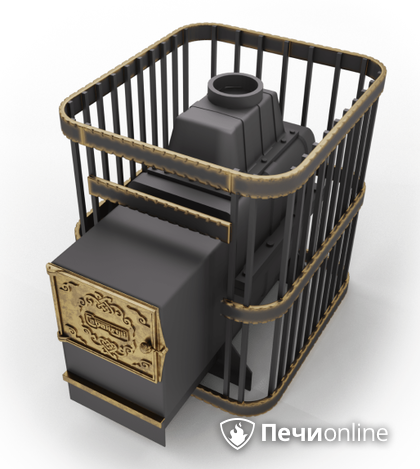 Дровяные печи-каменки Сабантуй Квадро Чугун 24 в Архангельске