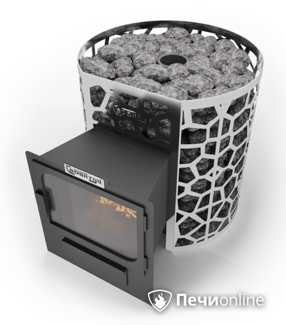 Дровяные печи-каменки Сабантуй Саванна Чугун 24 панорама в Архангельске