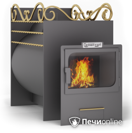 Дровяные печи-каменки Сабантуй 26 панорама под обкладку кирпичом в Архангельске