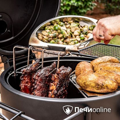 Аксессуар для тандыра Oklahoma Joe's Тройная решетка для коптильни Drum Bronco Pro в Архангельске