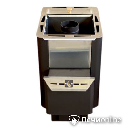 Дровяная банная печь Конвектика Колибри 9Б антрацит в Архангельске