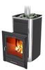 Дровяная печь TMF Калина II Inox БСЭ антрацит НВ ПРА