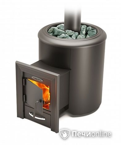 Дровяная банная печь TMF Степанида антрацит в Архангельске