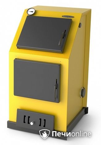 Твердотопливный котел TMF Оптимус Лайт 20кВт под АРТ и ТЭН желтый в Архангельске