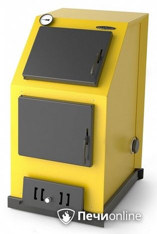 Твердотопливный котел TMF Оптимус Лайт 25кВт под АРТ и ТЭН желтый в Архангельске