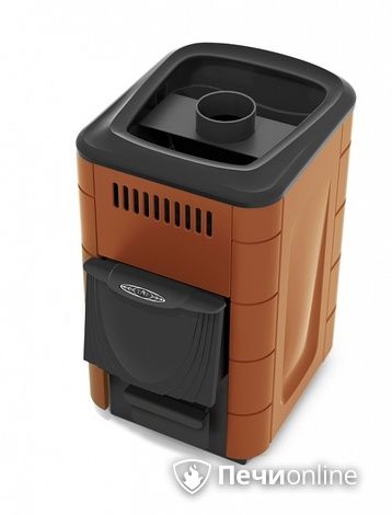 Дровяная банная печь TMF Компакт 2017 Carbon ДА КТК терракота в Архангельске