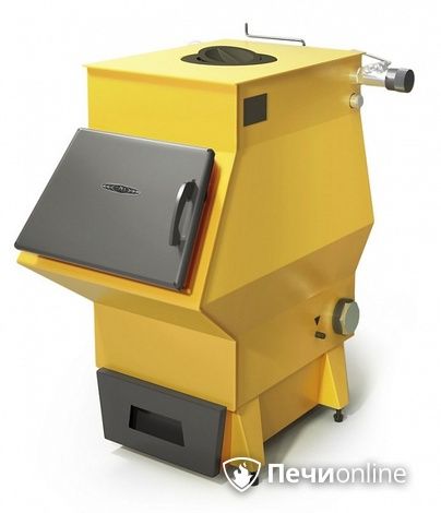 Твердотопливный котел TMF Ташкент 2017 Автоматик 12кВт, АРТ, под ТЭН, ЧВК, желтый в Архангельске