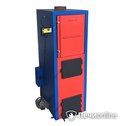 Твердотопливный котел длительного горения Старт 50-Long-MAX (левый) в Архангельске