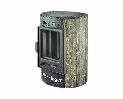 Отопительно-варочная печь Ферингер  Нелжа ПФ (Жадеит наборный) в Архангельске