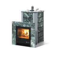 Дровяная печь-каменка ИзиСтим Ялта 15 (Модерн), AISI 430