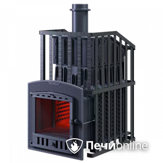 Дровяная банная печь Гефест Гром Ураган 50 (П2) в Архангельске
