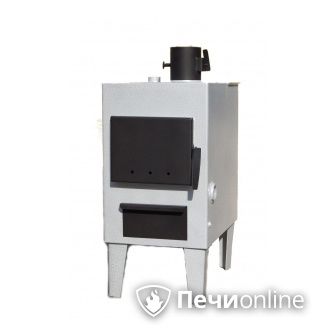 Твердотопливный котел НМК Сибирь 8 ТПЭ ножки и переходник на круглую трубу в комплекте в Архангельске