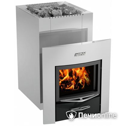 Дровяная банная печь Harvia 22 Duo Steel (Wk220) в Архангельске