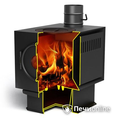Печь-буржуйка TMF Золушка 2016 с варочной поверхностью в Архангельске