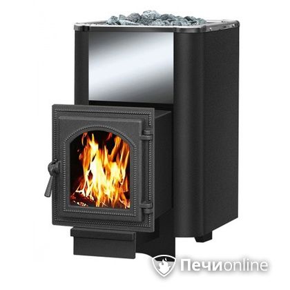 Дровяная банная печь Везувий Сенсация 16 Антрацит (270) в Архангельске