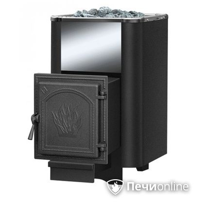 Дровяная банная печь Везувий Сенсация 16 Антрацит (271) в Архангельске