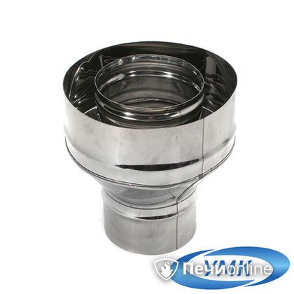 Дымоход УМК Старт-сэндвич холодный D=140х200 Н+Н 0.5мм по воде в Архангельске