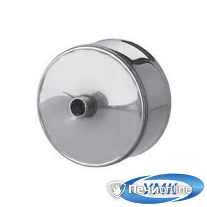  УМК Заглушка с конденсатоотводом D80 0.5 мм нержавейка внутренняя в Архангельске