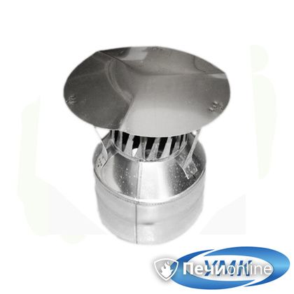 Дымоход УМК Оголовок с искрогасителем D150х210 Н+Н 0.5мм 0.5мм по воде в Архангельске