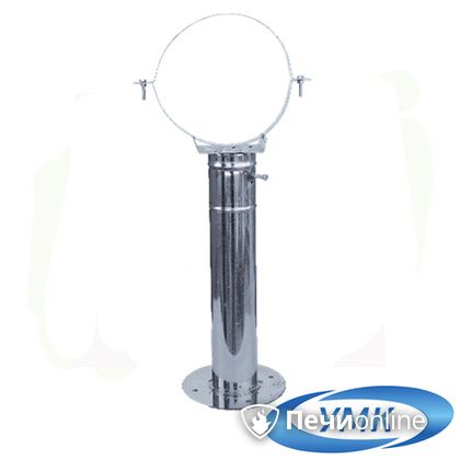  УМК Кронштейн опорный телескопический 40-75 D120 1.0 мм нержавейка в Архангельске