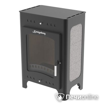Печь-камин Протопи Кенигсберг 9Z без конфорки выход дымохода назад в Архангельске