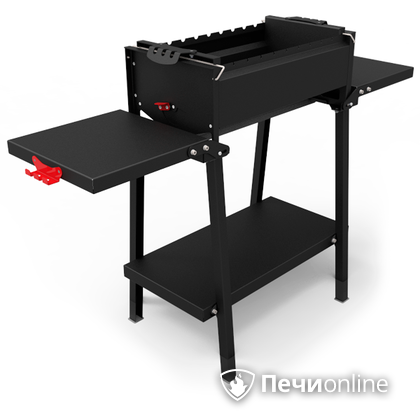 Мангал Grillver Крафтикс Блэк на подставке в Архангельске