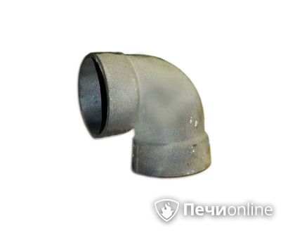 Дымоход Гефест Отвод 90° чугун D150 в Архангельске