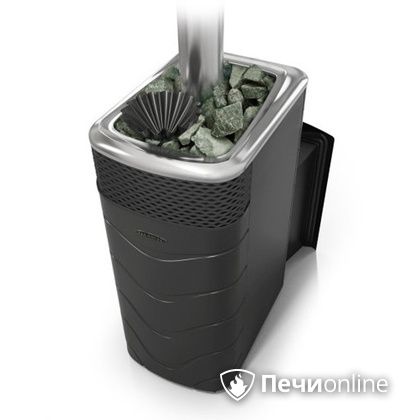 Дровяная банная печь TMF Гейзер XXL 2017 Inox Витра закрытая каменка антрацит в Архангельске