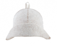 Шапка «Банщик» белая в Архангельске