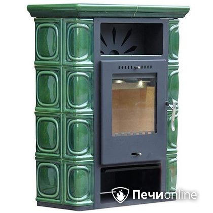Печь-камин Thorma Borgholm Keramik TOP (черн./TOP оливк.-зел.)  в Архангельске