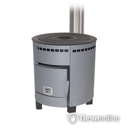 Печь-буржуйка Теплодар Печурка с чугунной плитой под казан в Архангельске